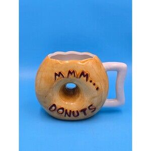 Dolomite by Comfify MMM... Donuts Mug With Brown Glaze Sprinkles